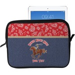 Western Ranch Tablet Case / Sleeve - Large (Personalized)