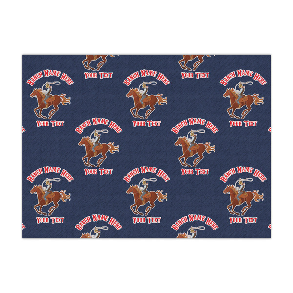 Custom Western Ranch Large Tissue Papers Sheets - Heavyweight (Personalized)