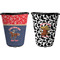 Western Ranch Trash Can Black - Front and Back - Apvl