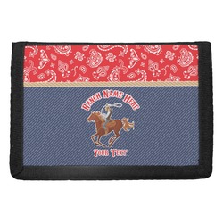 Western Ranch Trifold Wallet (Personalized)