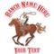 Western Ranch Wall Graphic Decal