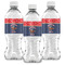 Western Ranch Water Bottle Labels - Front View