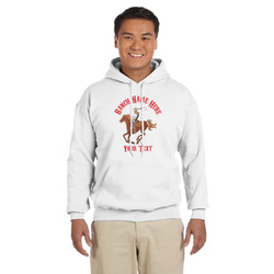 Custom Western Ranch Hoodie - White (Personalized) | YouCustomizeIt