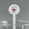 Western Ranch White Plastic 7" Stir Stick - Round - Main