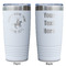 Western Ranch White Polar Camel Tumbler - 20oz - Double Sided - Approval