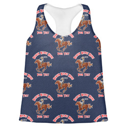 Western Ranch Womens Racerback Tank Top - Small (Personalized)