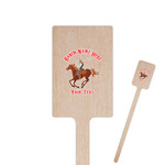 Western Ranch Rectangle Wooden Stir Sticks (Personalized)