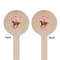 Western Ranch Wooden 6" Stir Stick - Round - Double Sided - Front & Back