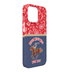 Western Ranch iPhone Case - Plastic - iPhone 13 Pro Max (Personalized)