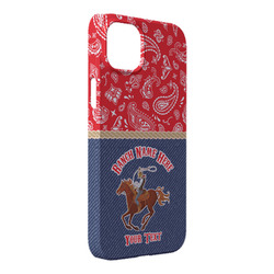 Western Ranch iPhone Case - Plastic - iPhone 14 Pro Max (Personalized)