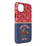 Western Ranch iPhone Case - Rubber Lined - iPhone 14 Pro Max (Personalized)