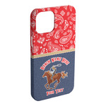 Western Ranch iPhone Case - Plastic - iPhone 15 Pro Max (Personalized)