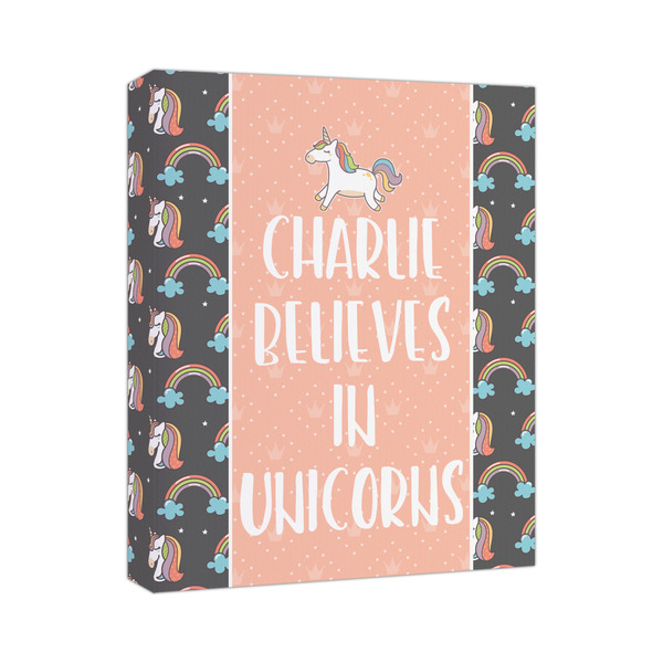 Custom Unicorns Canvas Print - 11x14 (Personalized)