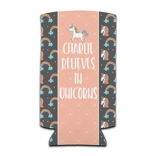 Custom Unicorns Can Cooler (tall 12 oz) (Personalized)