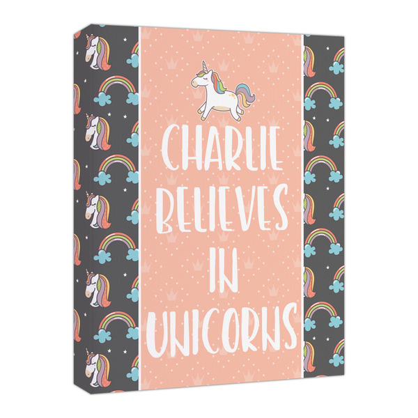 Custom Unicorns Canvas Print - 16x20 (Personalized)