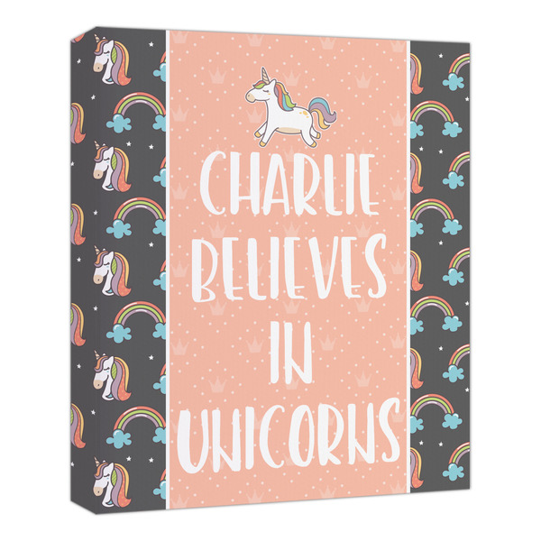 Custom Unicorns Canvas Print - 20x24 (Personalized)