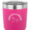 Unicorns 30 oz Stainless Steel Ringneck Tumbler - Pink - CLOSE UP