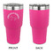 Unicorns 30 oz Stainless Steel Ringneck Tumblers - Pink - Single Sided - APPROVAL