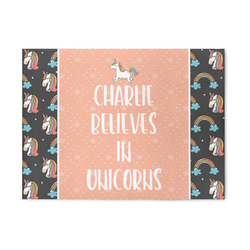 Unicorns 5' x 7' Indoor Area Rug (Personalized)