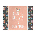 Unicorns 8' x 10' Indoor Area Rug (Personalized)