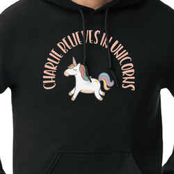 Unicorns Hoodie - Black (Personalized)