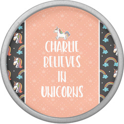 Unicorns Cabinet Knob (Silver) (Personalized)