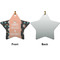 Unicorns Ceramic Flat Ornament - Star Front & Back (APPROVAL)