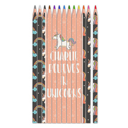 Unicorns Colored Pencils (Personalized)