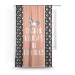 Unicorns Curtain - 50"x84" Panel (Personalized)