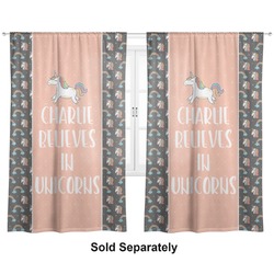 Unicorns Curtain Panel - Custom Size (Personalized)