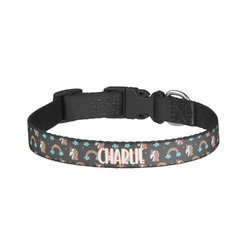 Unicorns Dog Collar - Small (Personalized)