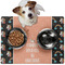 Unicorns Dog Food Mat - Medium LIFESTYLE