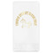 Unicorns Foil Stamped Guest Napkins - Front View