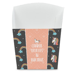 Unicorns French Fry Favor Boxes (Personalized)