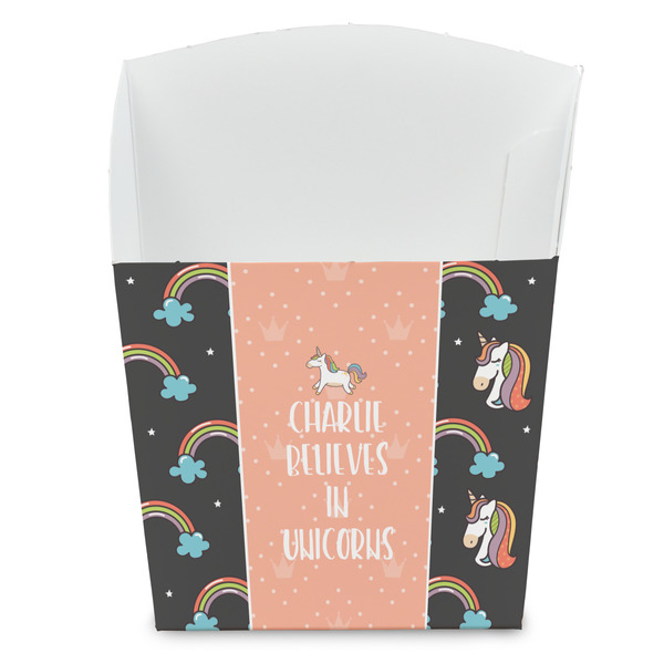 Custom Unicorns French Fry Favor Boxes (Personalized)