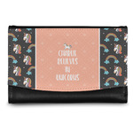 Unicorns Genuine Leather Women's Wallet - Small (Personalized)