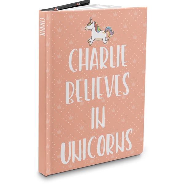 Custom Unicorns Hardbound Journal - 5.75" x 8" (Personalized)