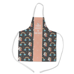 Unicorns Kid's Apron w/ Name or Text