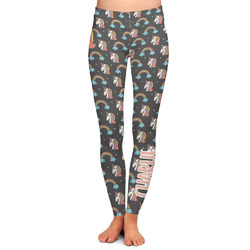 Unicorns Ladies Leggings - Extra Large (Personalized)