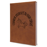 Unicorns Leather Sketchbook - Large - Single Sided (Personalized)