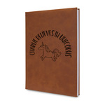 Unicorns Leather Sketchbook - Small - Double Sided (Personalized)