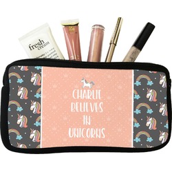 Unicorns Makeup / Cosmetic Bag - Small (Personalized)