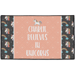 Unicorns Door Mat - 60"x36" (Personalized)