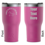 Unicorns RTIC Tumbler - Magenta - Laser Engraved - Double-Sided (Personalized)