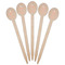 Unicorns Wooden Food Pick - Oval - Fan View