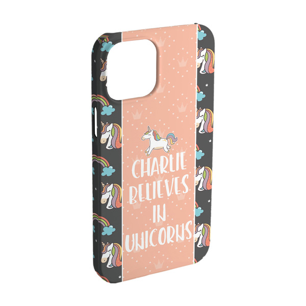 Custom Unicorns iPhone Case - Plastic - iPhone 15 (Personalized)