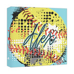 Softball Canvas Print - 12x12 (Personalized)