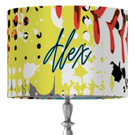 Softball 16" Drum Lamp Shade - Fabric (Personalized)