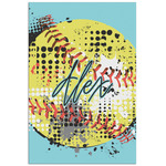 Softball Poster - Matte - 24x36 (Personalized)