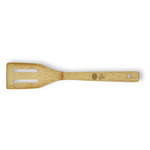 Softball Bamboo Slotted Spatula - Double Sided (Personalized)